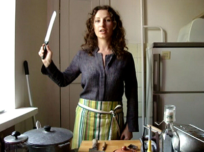 Ekaterina Lazareva. Martha Rosler's Semiotics of the Kitchen (35 years later, Russian version). 2010